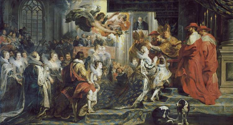 Koronering av María de Médicis - 1624