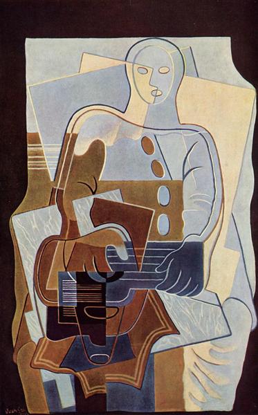 Pierrot avec guitare - 1922