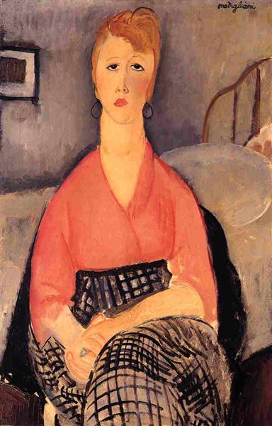 Blouse rose - 1919