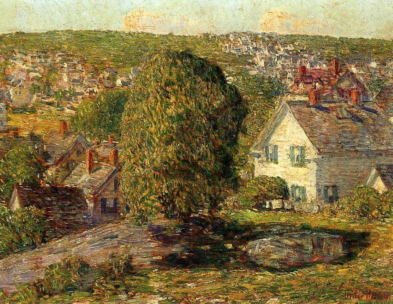 pintura Afueras De East Gloucester - Childe Hassam