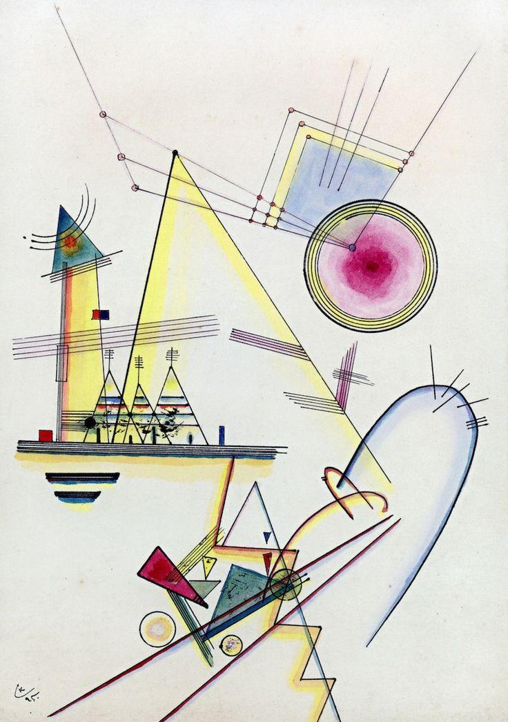 pintura Alma Delicada - Wassily Kandinsky
