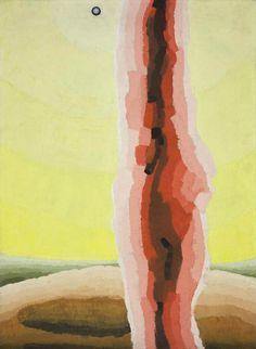 pintura Árbol Rojo Y Sol - Arthur Dove