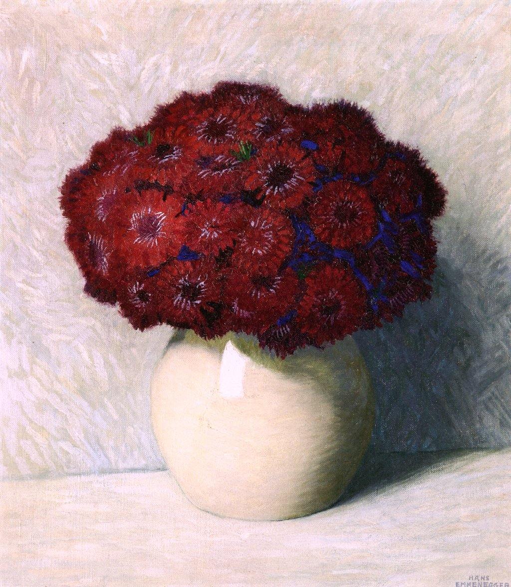 pintura Asters - Hans Emmenegger