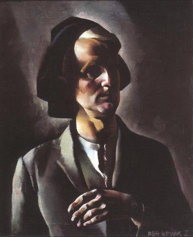 pintura Autorretrato En Barette - Aba