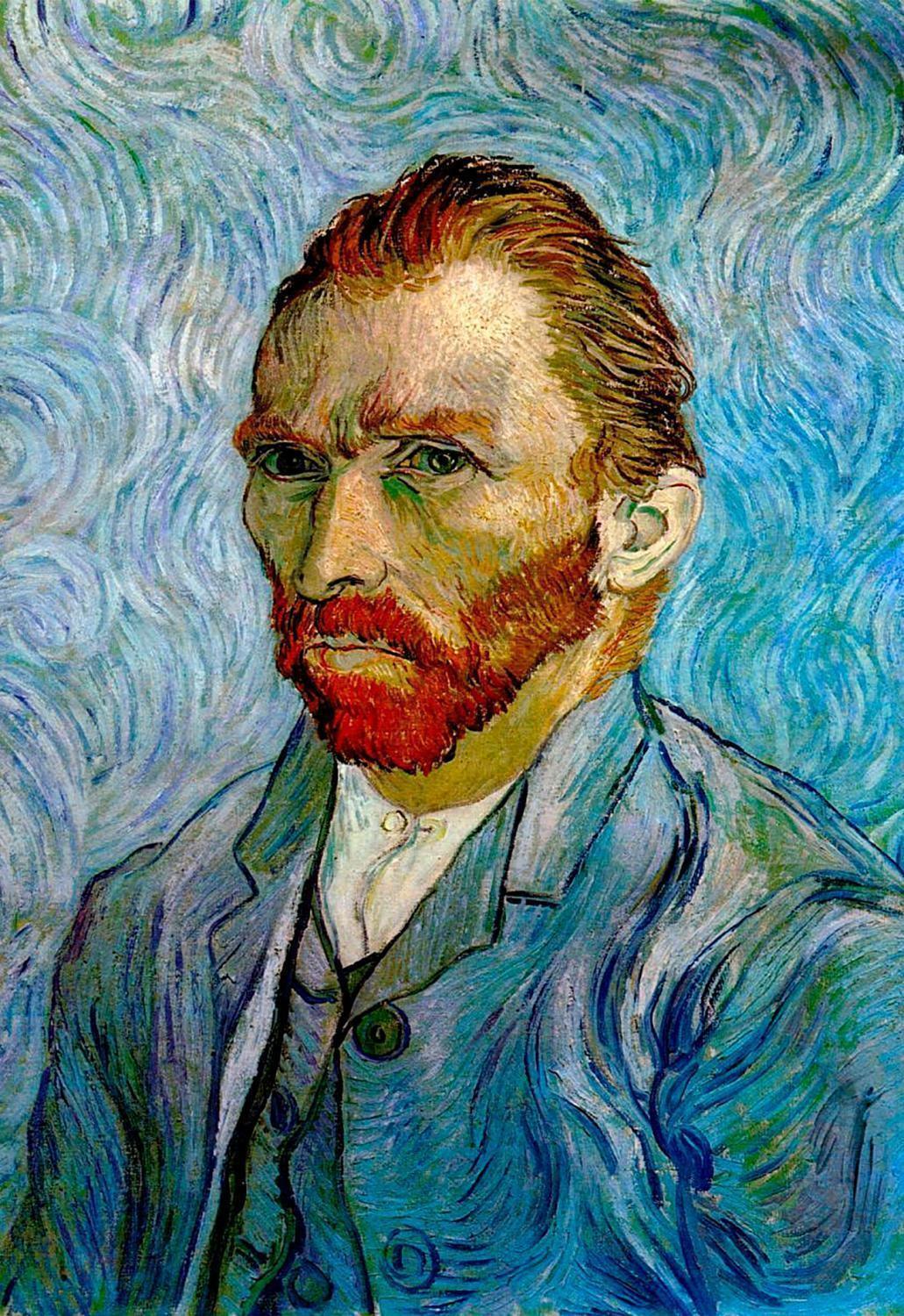 pintura Autorretrato - Vincent Van Gogh