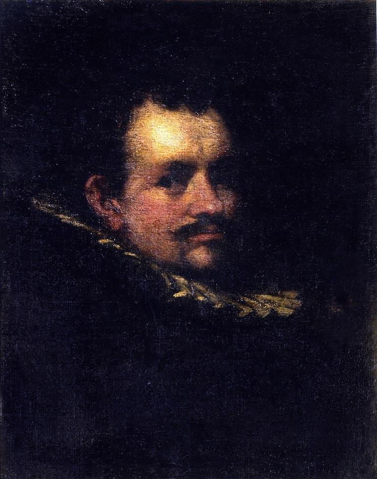 pintura Autorretrato - Hans von Aachen