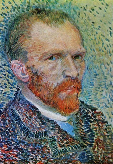 pintura Autorretrato - Vincent Van Gogh