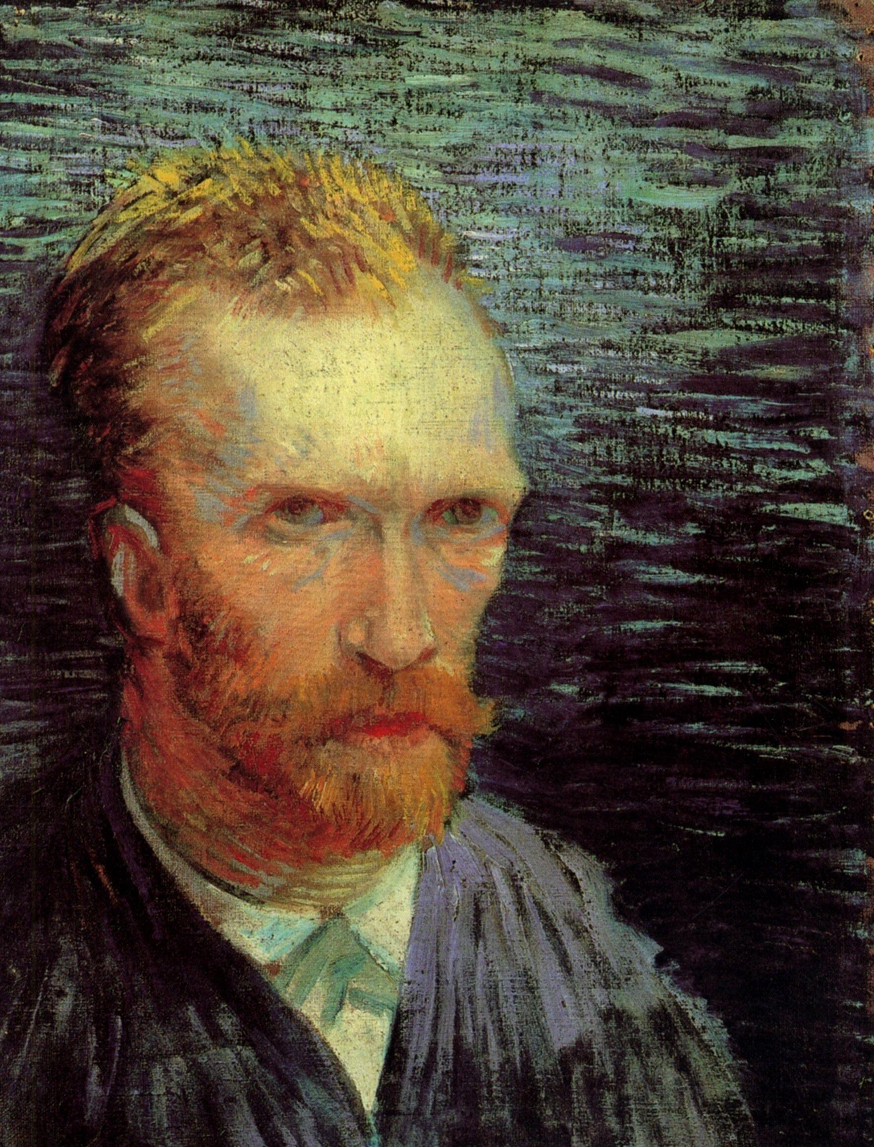 pintura Autorretrato - Vincent Van Gogh