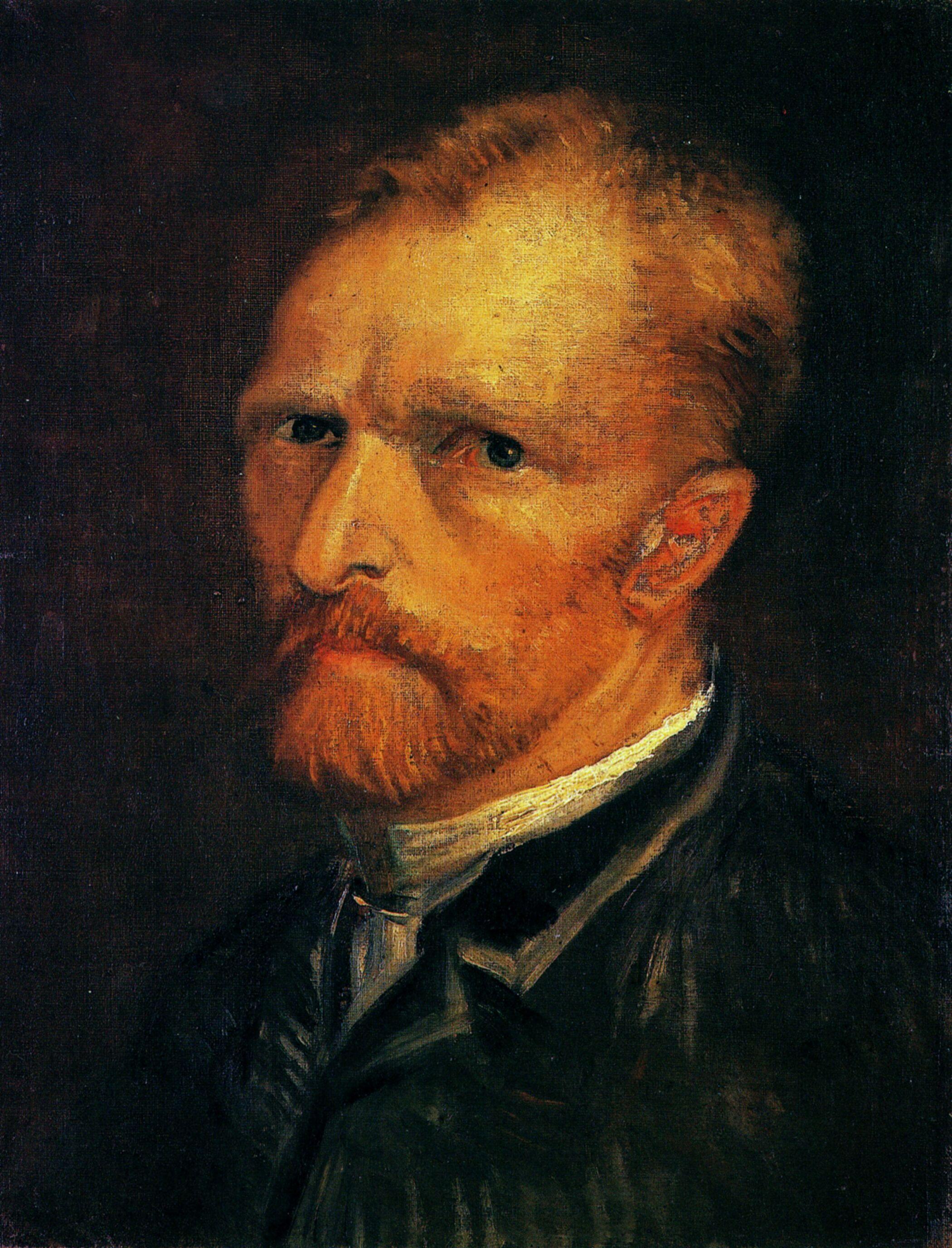 pintura Autorretrato - Vincent Van Gogh
