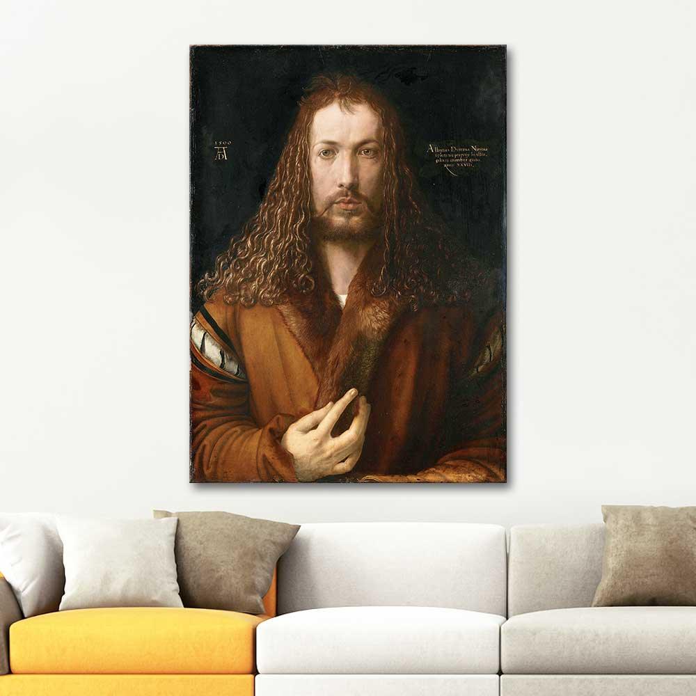 pintura Autorretrato de Durero - Albrecht Durer