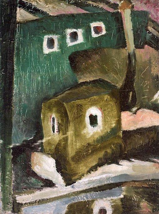 pintura Barcos Por El Río Harlem - Arthur Dove