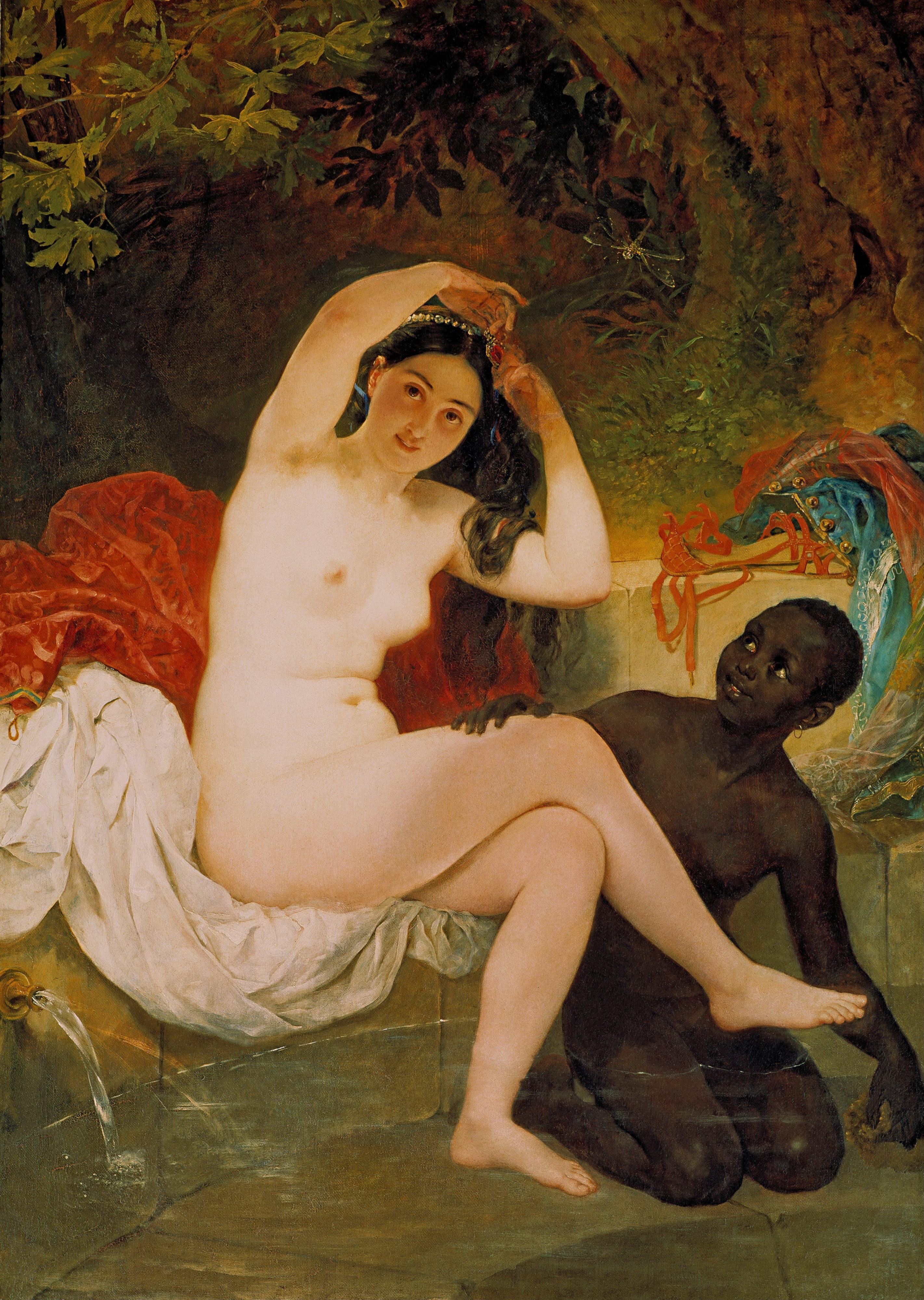 pintura Betsabé - Karl Bryullov