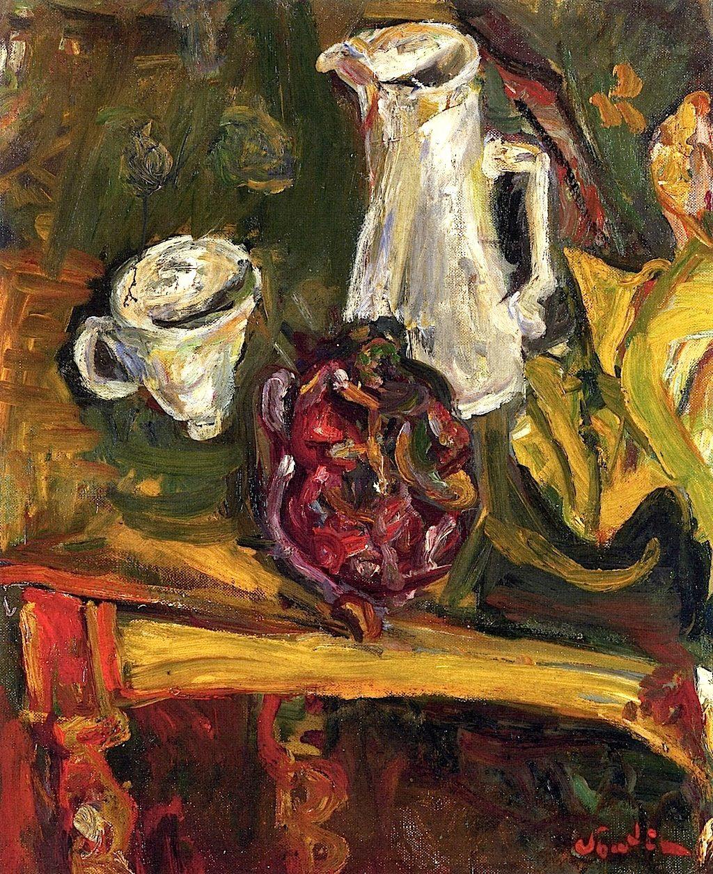 pintura Bodegón Con Col Roja - Chaim Soutine