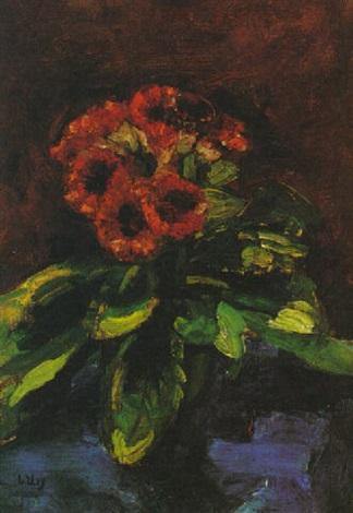 pintura Bodegón Floral - Lesser Ury