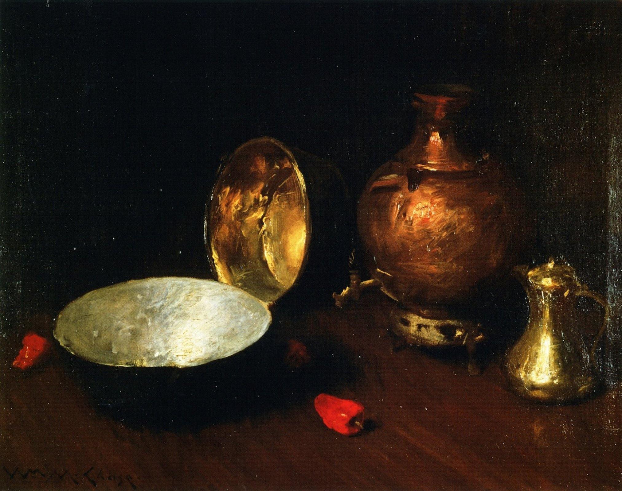 pintura Bodegón - William Merritt Chase