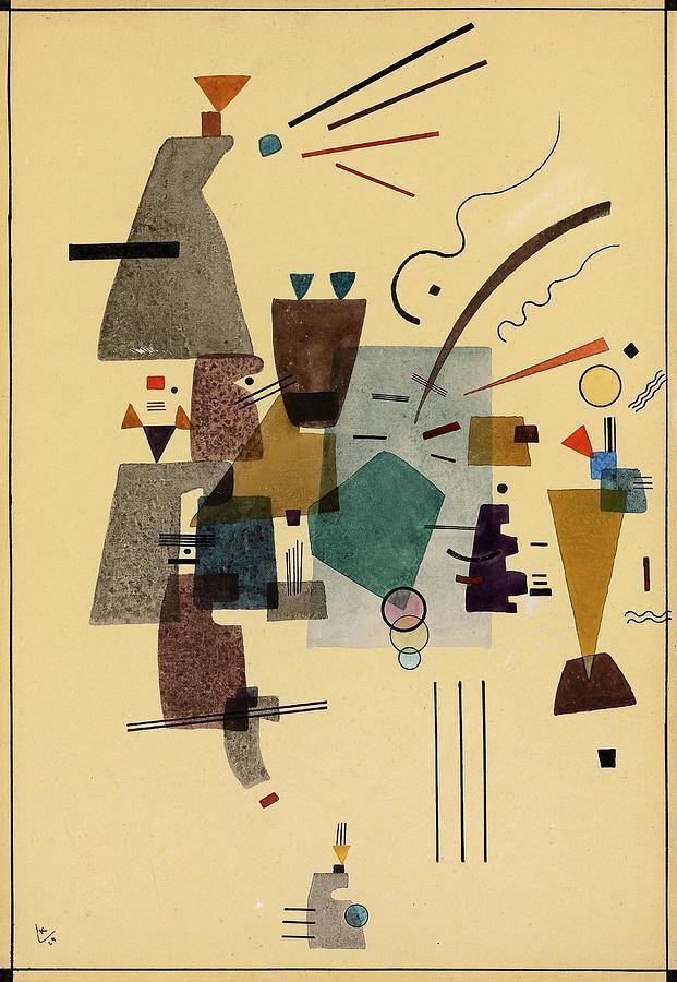 pintura Calentado Fresco - Wassily Kandinsky