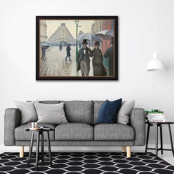 雨天从巴黎的街道