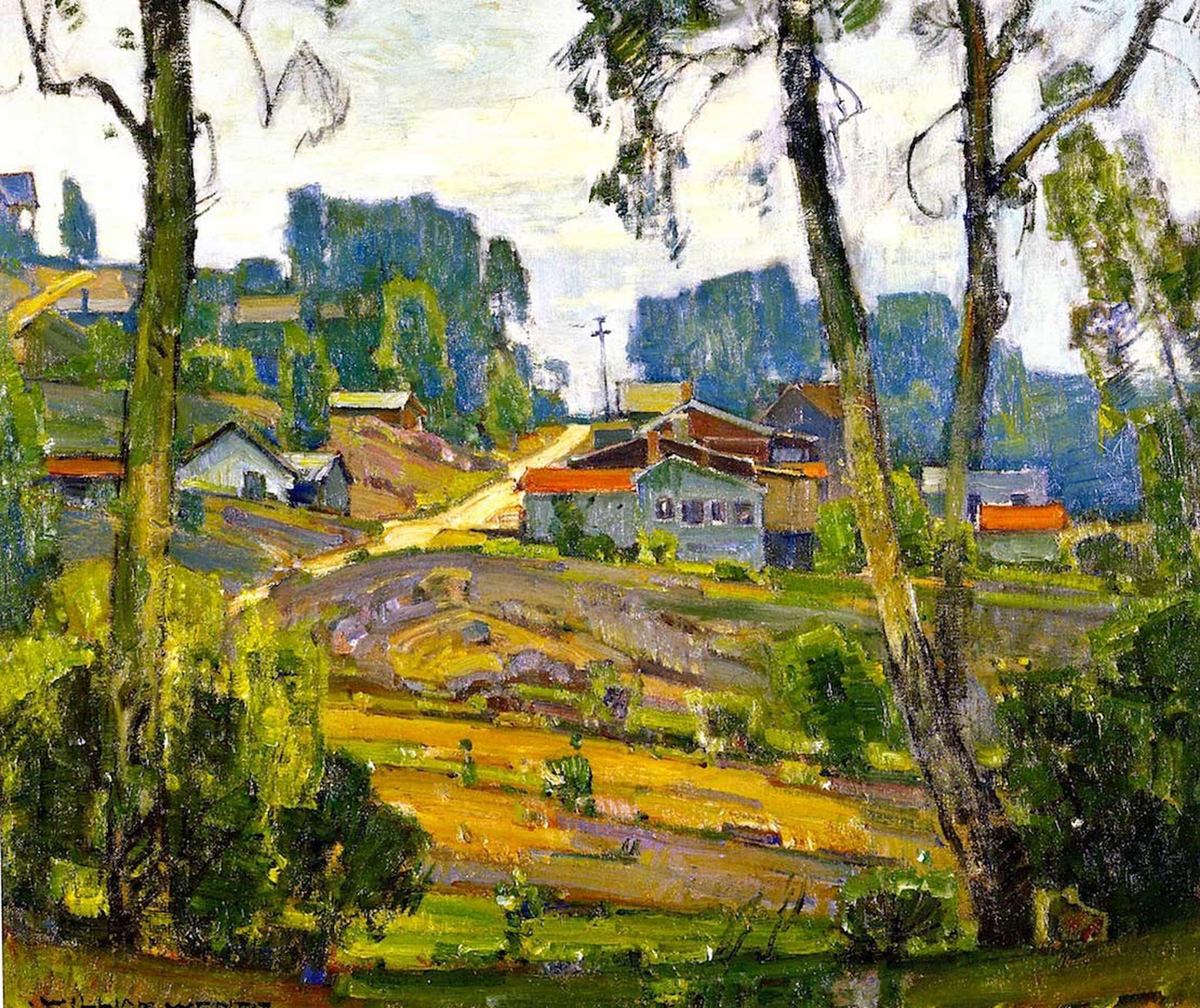 pintura Calle Glenneyre - William Wendt