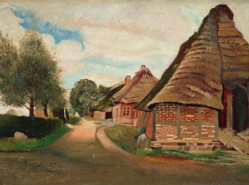 pintura Calle Tierras Altas - Tivadar Kosztka Csontvary
