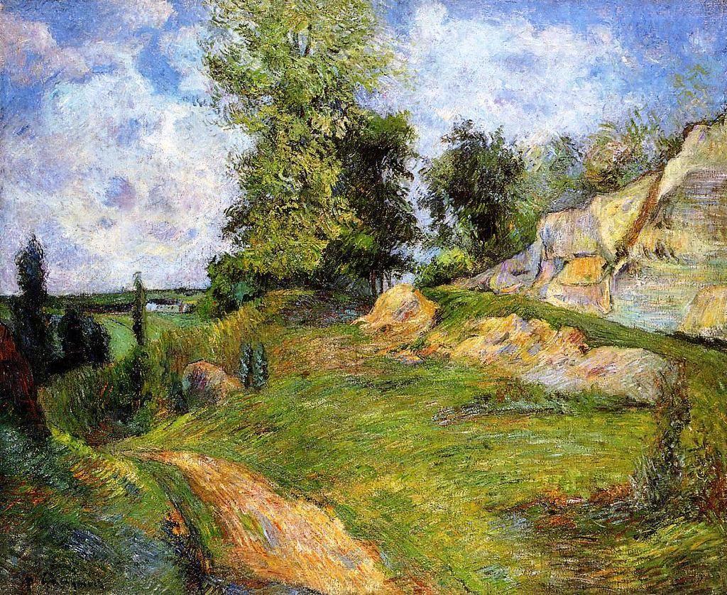 pintura Canteras Chou En Pontoise I - Paul Gauguin