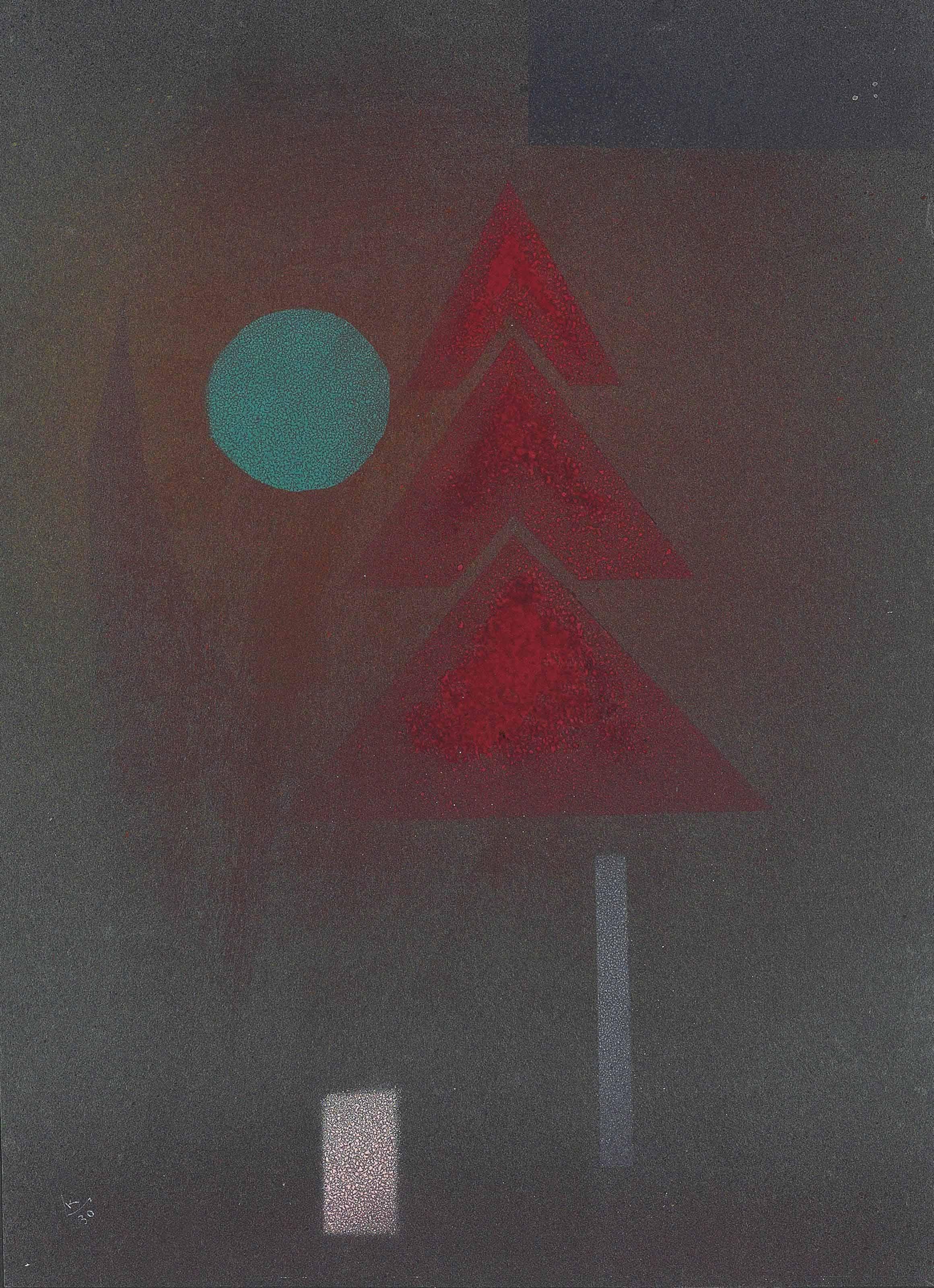 pintura Casi Perdido - Wassily Kandinsky