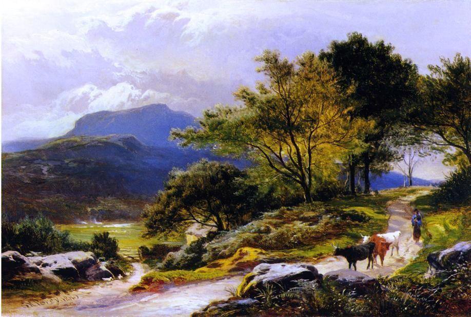 pintura Cerca De Llyn Crafnant Sidney - Richard Percy