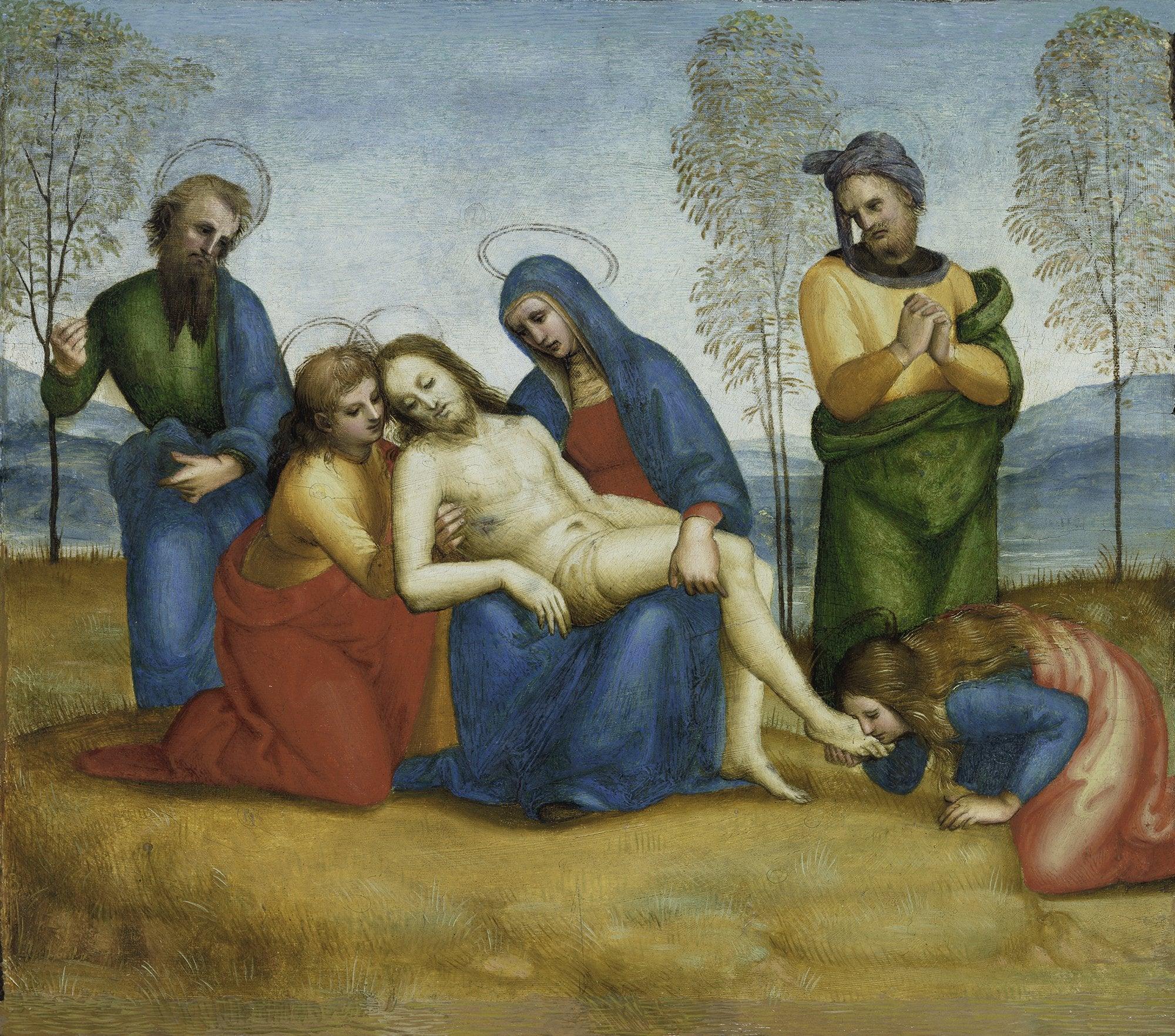 pintura Compasión - Rafael