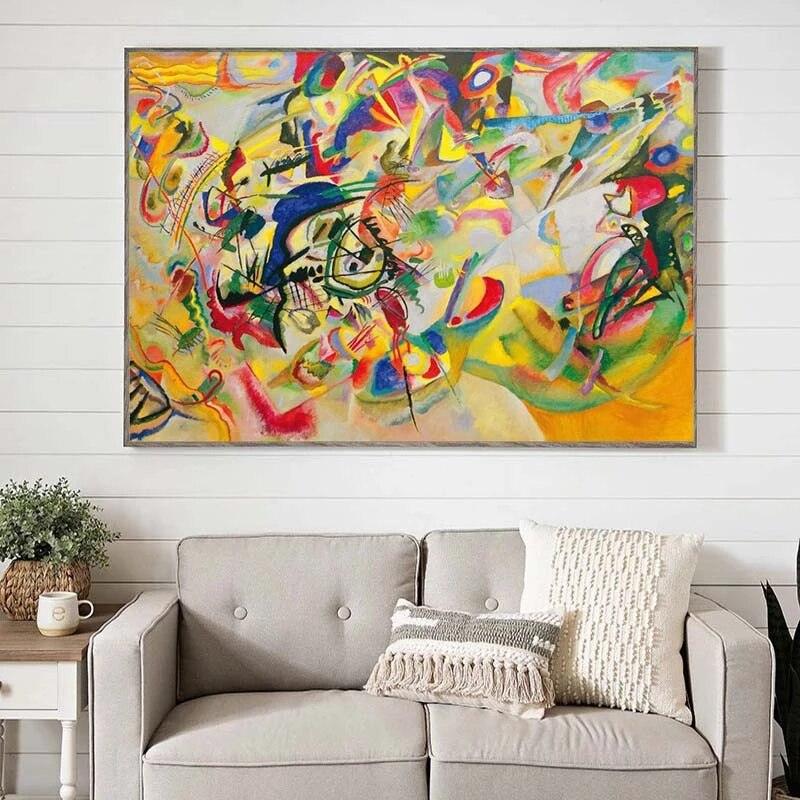 pintura Composición VII - Wassily Kandinsky