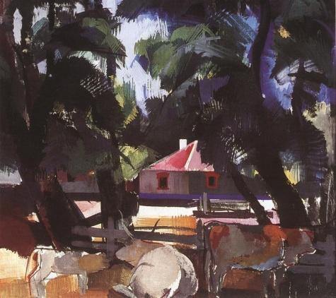 pintura Corral 1936 - Aba