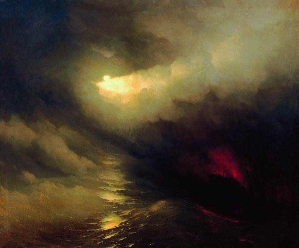 pintura Creación Del Mundo - Ivan Aivazovsky