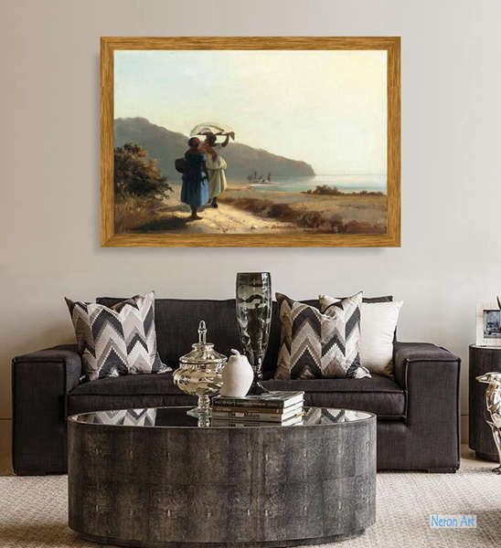 Due donne che parlano in mare, Santo Tomás