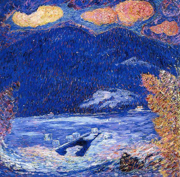 pintura El Agujero De Hielo - Marsden Hartley