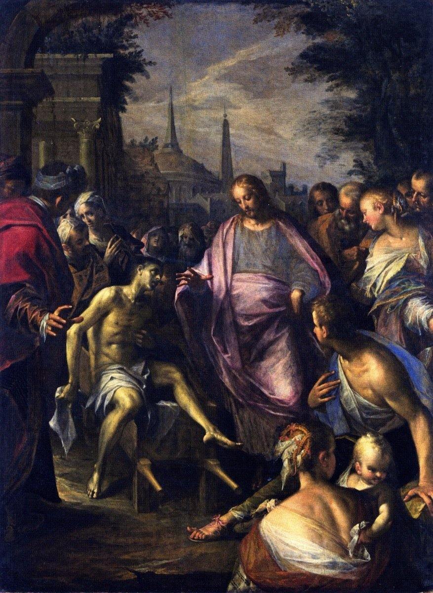 pintura El Ascenso De Las Viudas Hijo De Niam - Hans von Aachen