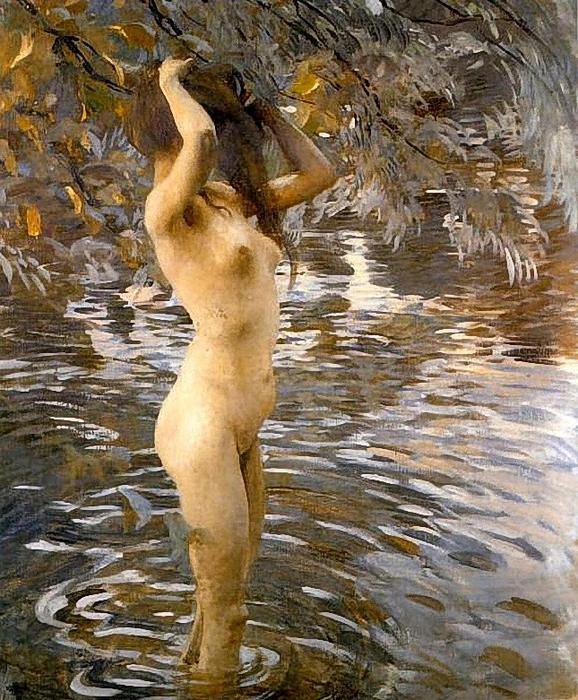 pintura El Baño - Ettore Tito