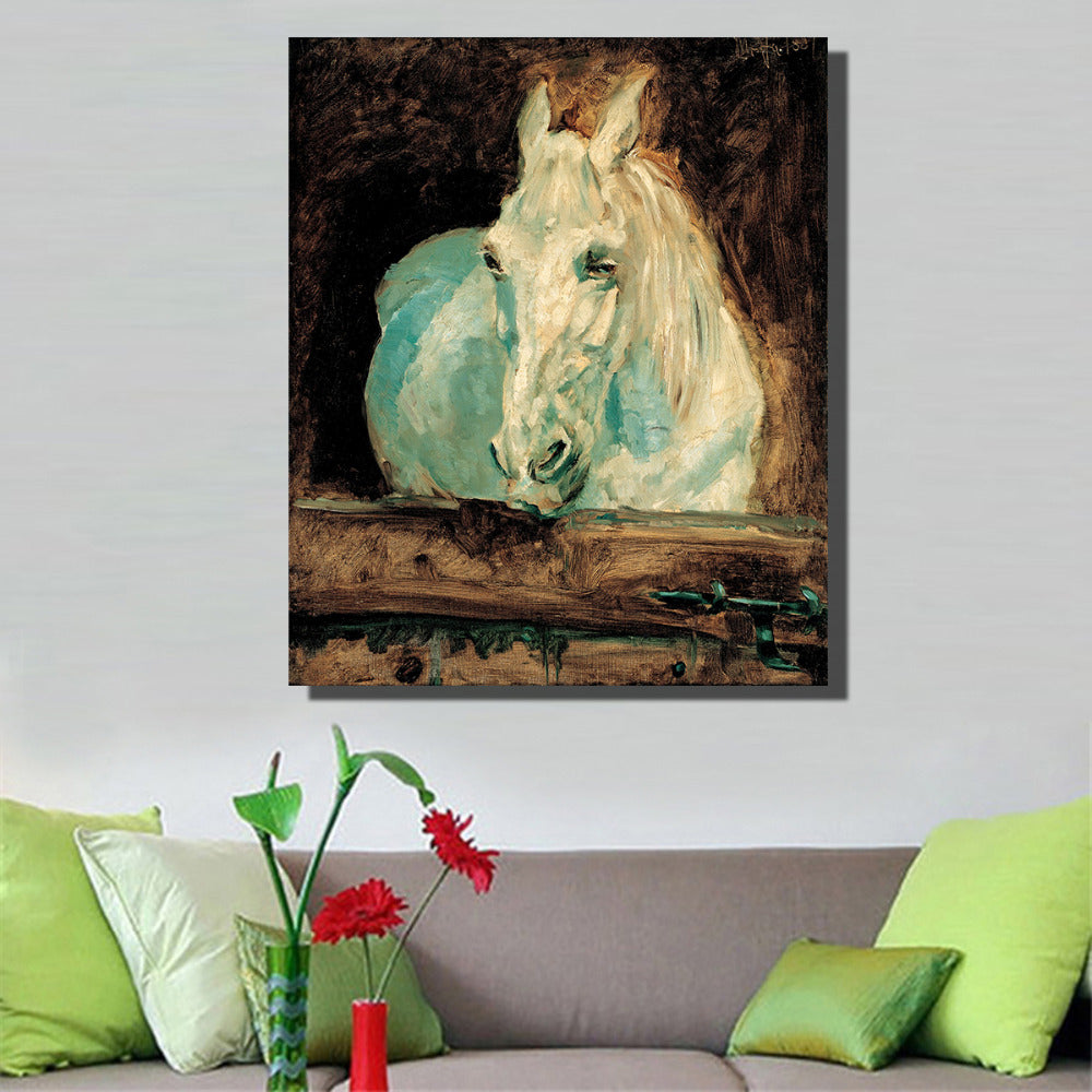 Das weiße Gazellepferd