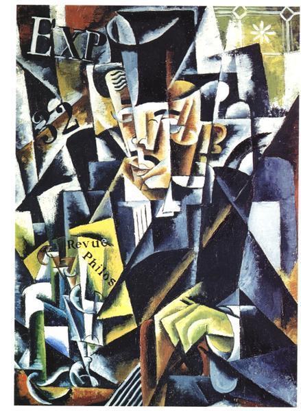 pintura El Filósofo - Lyubov Popova