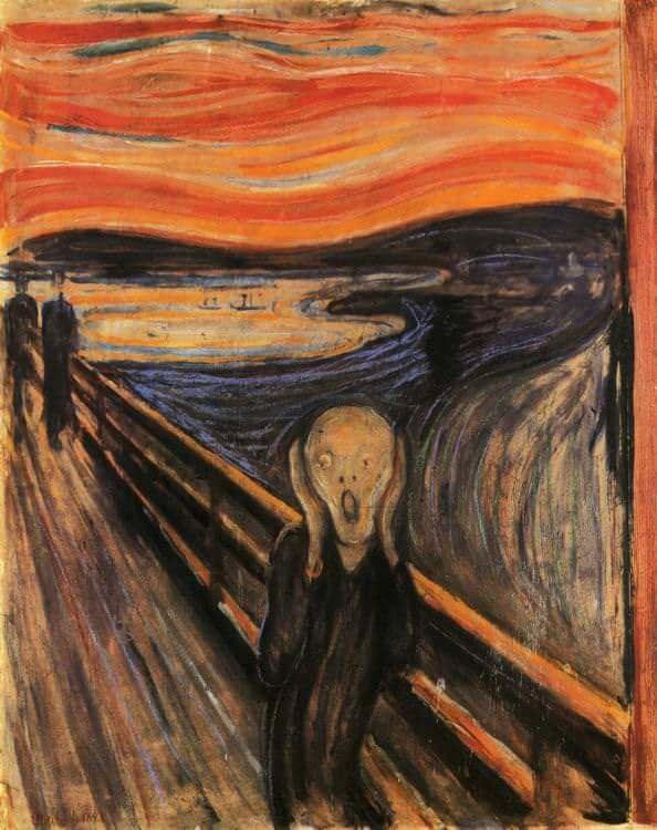 pintura El Grito - Edvard Munch