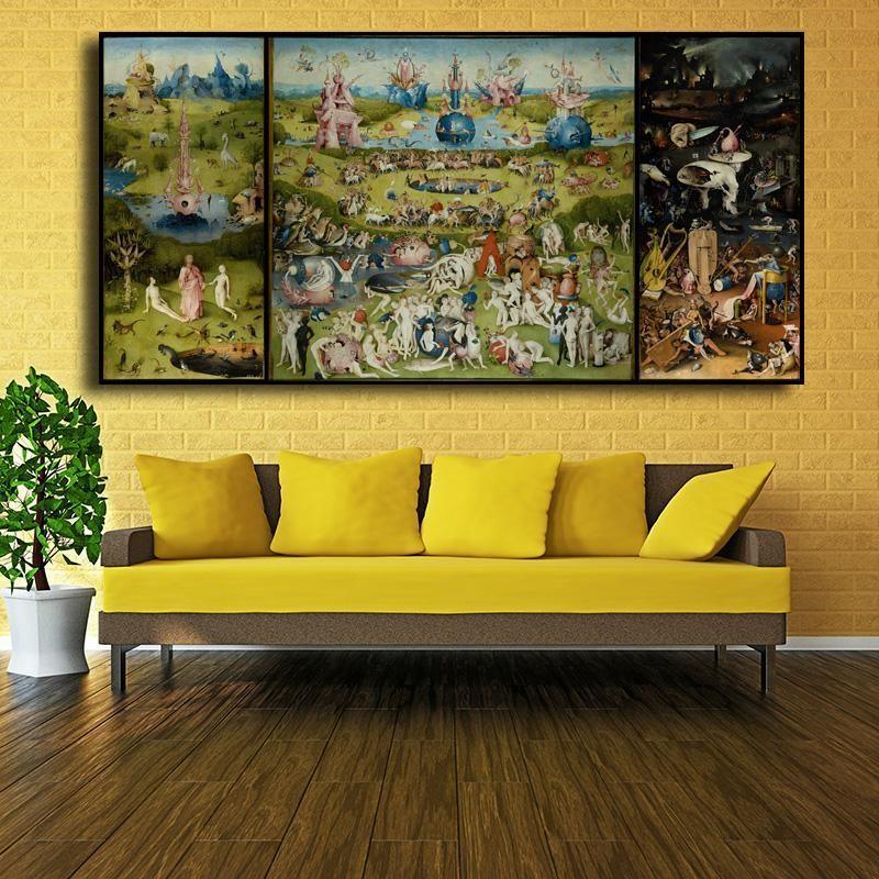 pintura El Jardín De Las Delicias - Hieronymus Bosch