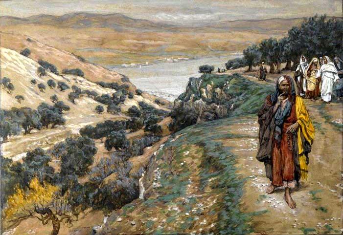 pintura El Joven Rico Se Fue Triste - James Tissot