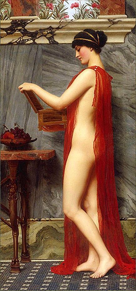pintura El Joyero - John William Godward