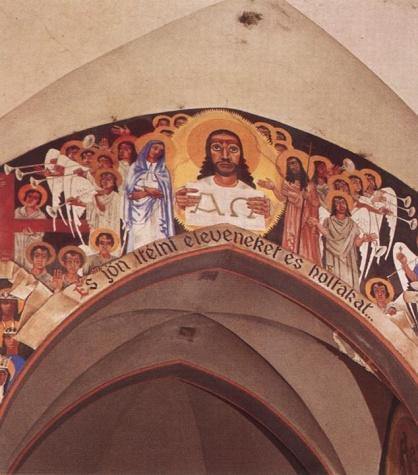 pintura El Juicio Final - Aba