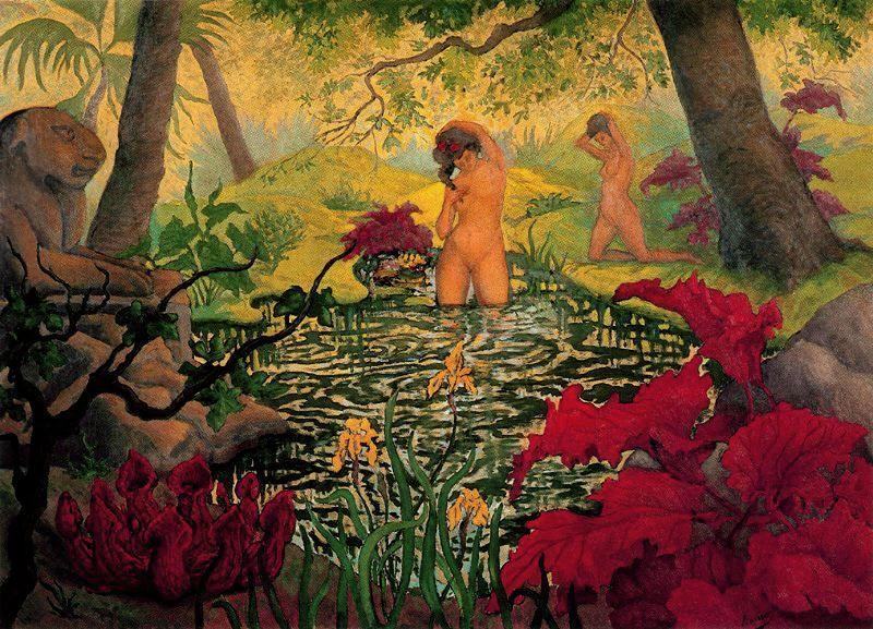 pintura El Lugar De Baño - Paul Ranson