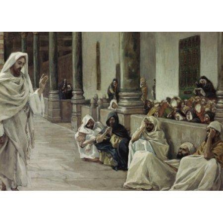 pintura El Que Es De Dios Oye La Palabra De Dios - James Tissot