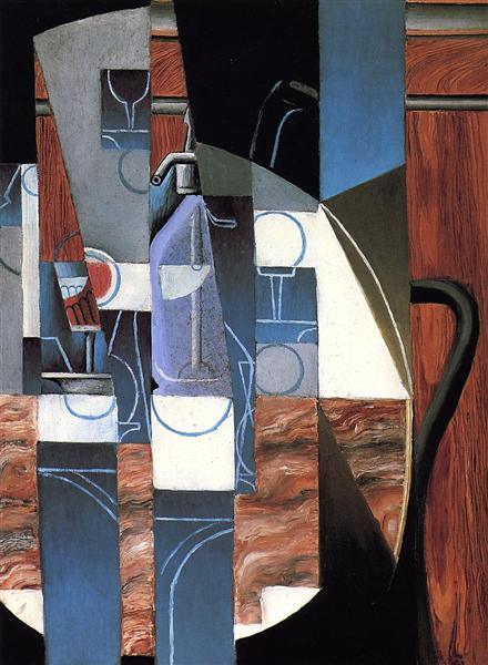 pintura El Sifón - Juan Gris