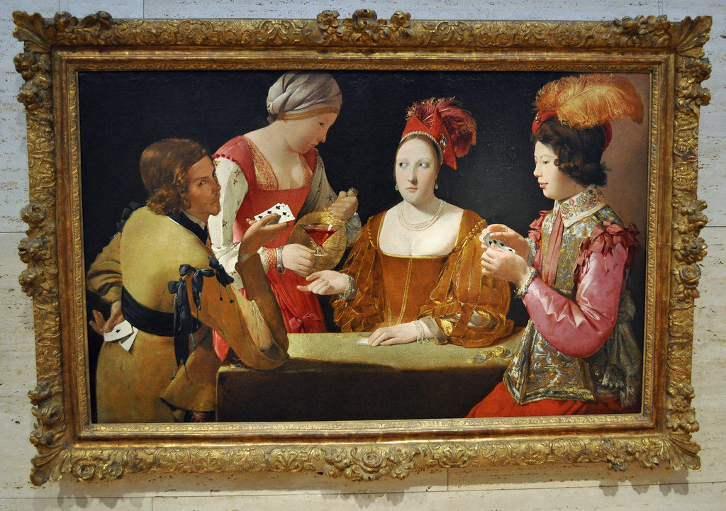 Le tricheur avec la lettre triomphale