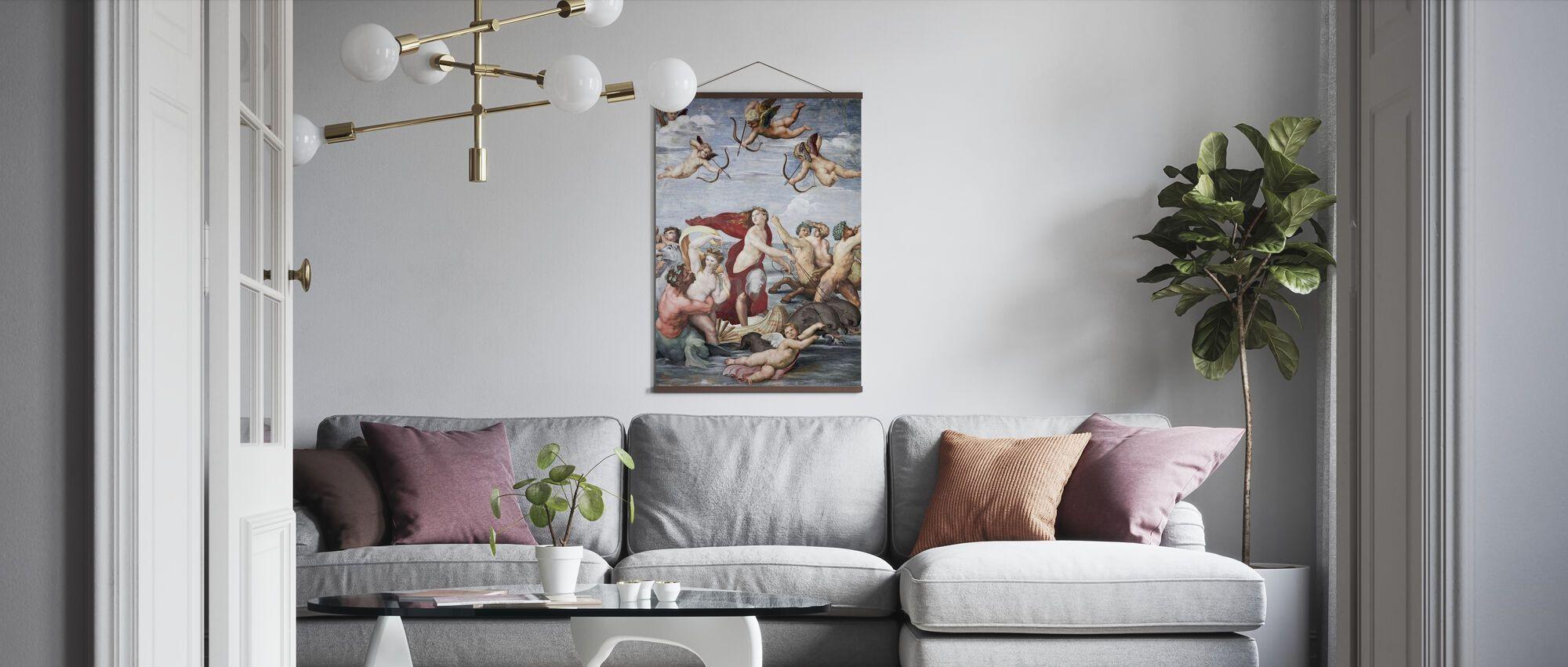 pintura El Triunfo De Galatea - Rafael