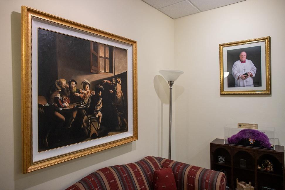 pintura El llamado de San Mateo (La Vocación de San Mateo) - Caravaggio