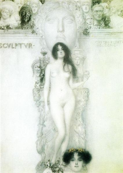 pintura Escultura - Gustav Klimt