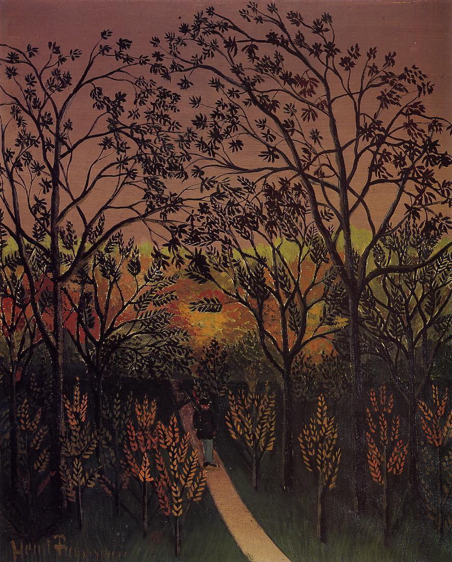 pintura Esquina De La Meseta De Bellevue - Henri Rousseau