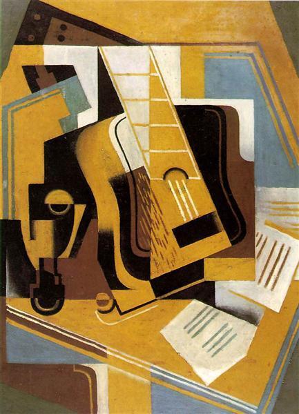 pintura Fotografía De La Guitarra - Juan Gris